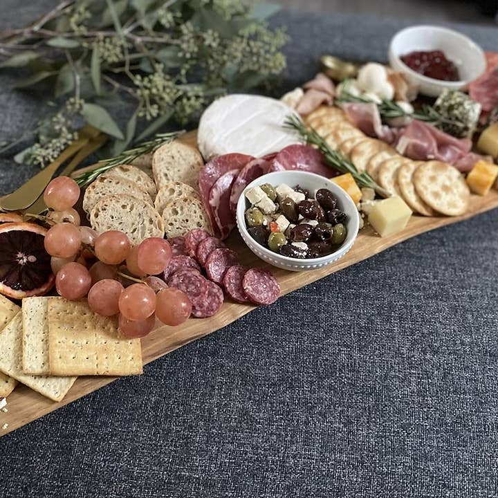 Walnut Charcuterie Board for wholesale by M. Casey Designs