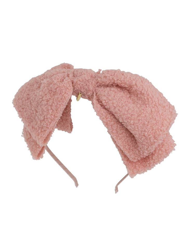 Fascia per capelli Floppy - Rosa chiaro per la vendita all'ingrosso da parte di Project 6 NY Kids