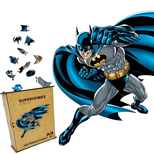Wood Jigsaw Puzzle The Batman L Size 180 pcs for wholesale by Max Woody™