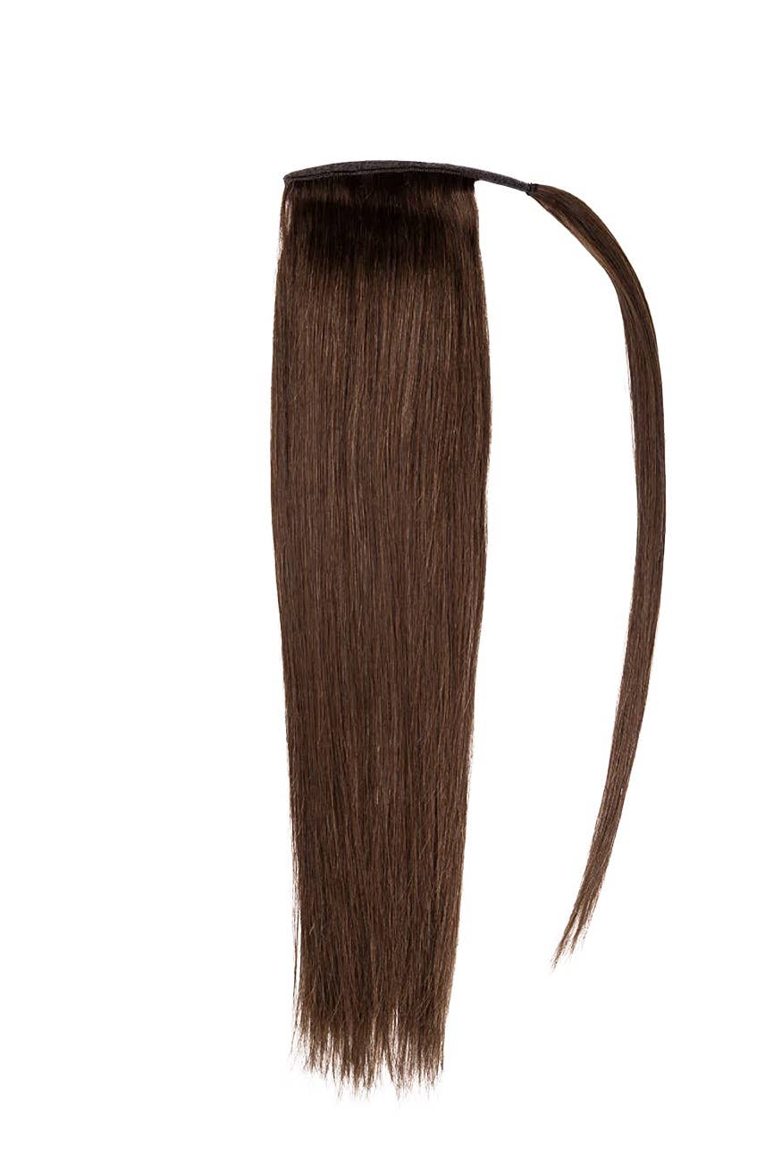 Euphoria Hair & Accessories - Wholesale Hair Extensions - Juliet 18''- Human Hair Wrap-Around Ponytail Extension16