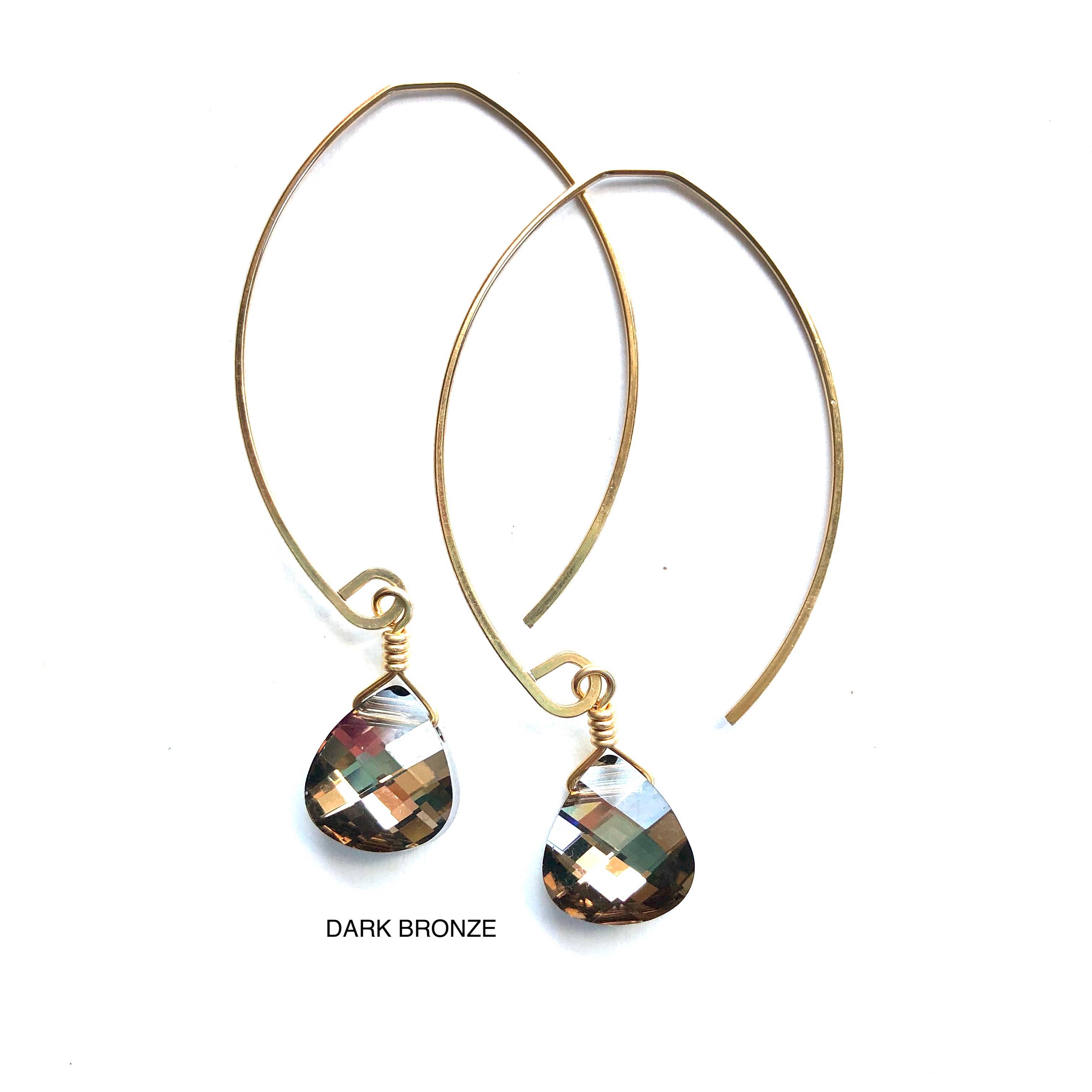 noon designs - Wholesale Dangle Earrings - mini Swarovski earrings12