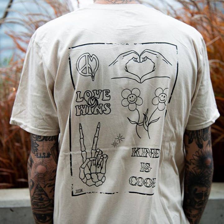 Love Wins T-shirt for wholesale by The Get Real Movement