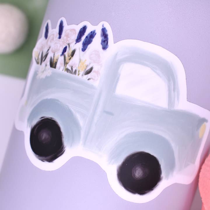 Sammy Jean Artist - Wholesale Sticker - Spring Truck Sticker, 4x2.48in1