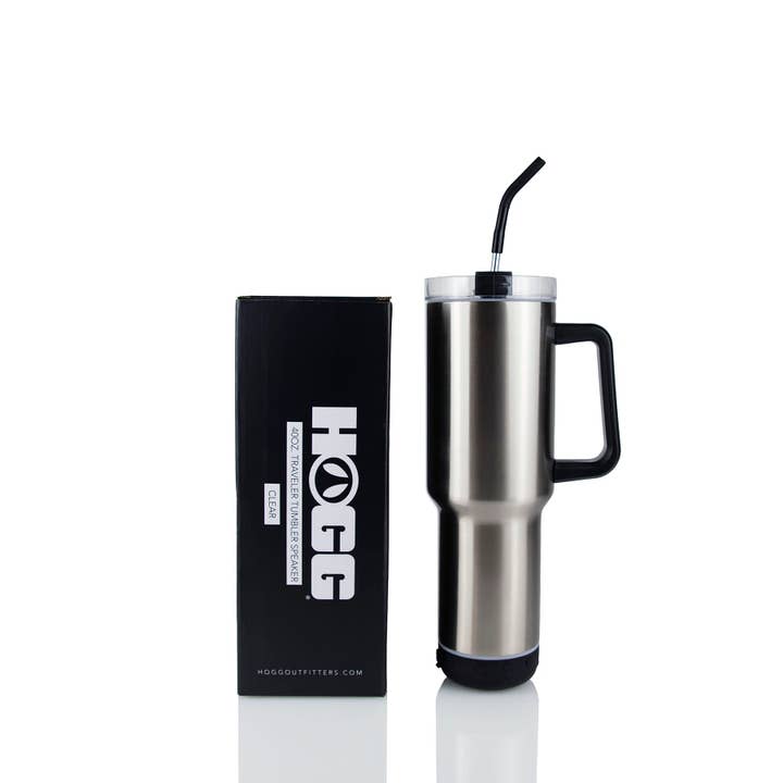 Hogg Outfitters - Wholesale Insulated Mug/Tumbler - 40oz SUBLIMATION CLEAR TRAVELER SPEAKER TUMBLER1