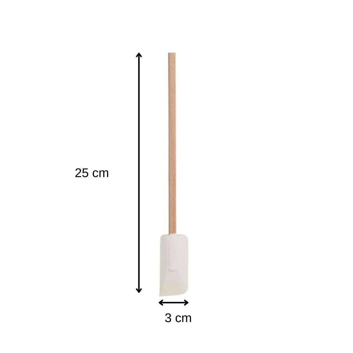 Fackelmann - Wholesale Spatula/Turner - 25 cm pastry and kitchen spatula with wooden handle - Fack2