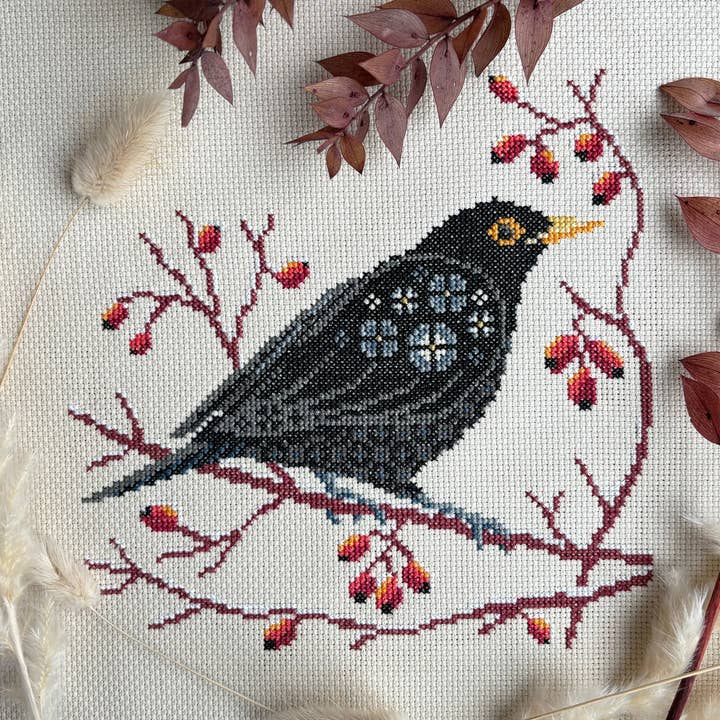 Blackbird at Dawn - Kit for wholesale by Love Poppet