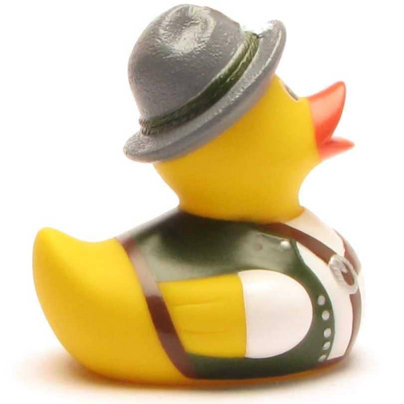 Duckshop - Vente Jouet pour le bain – bébé - Canard en caoutchouc bavarois traditionnel1