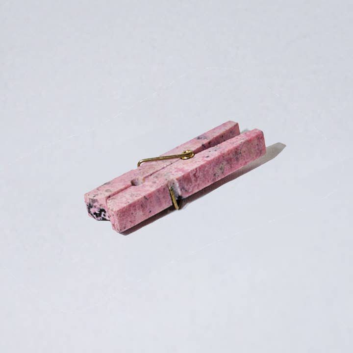 DAR Proyectos - Vendita all'ingrosso Decorazioni da tavolo - Mollette per bucato decorative con gemma - Rodonite Rosa
