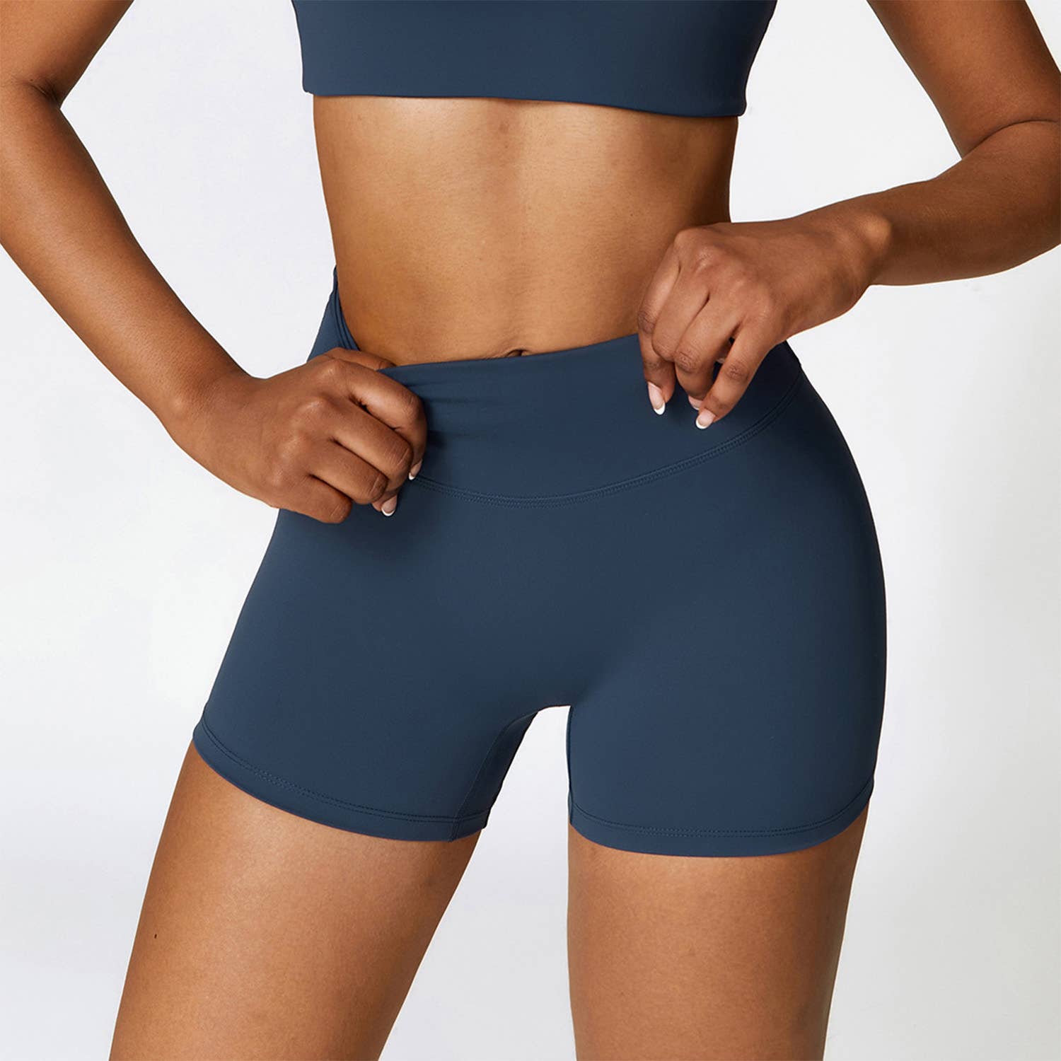 Crave by FW - Wholesale Athletic Shorts - Women's - No Front Seam High Waist Biker Shorts20