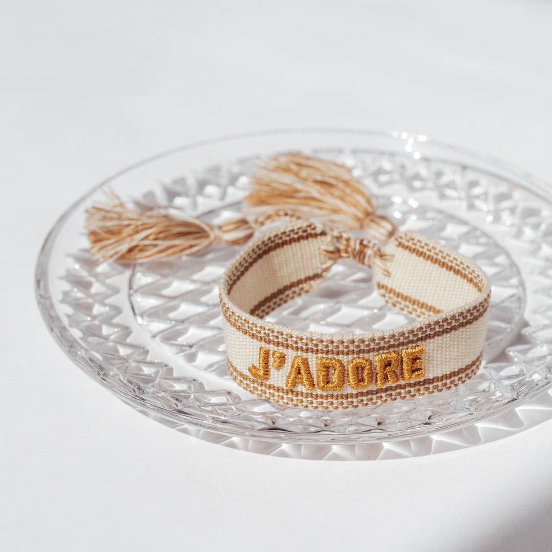 Josemma - Venta al por mayor Pulseras tejidas/trenzadas - Pulsera J'adore