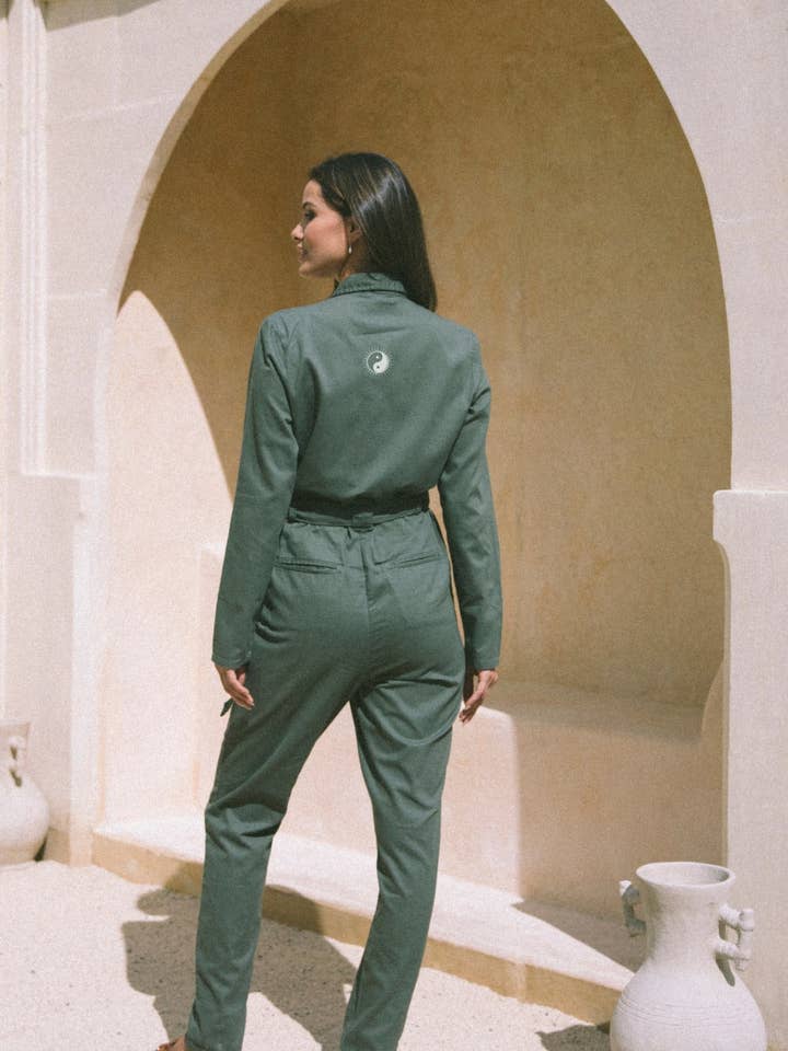 Salopette da nomade Ying Yang per la vendita all'ingrosso da parte di Om & Ah