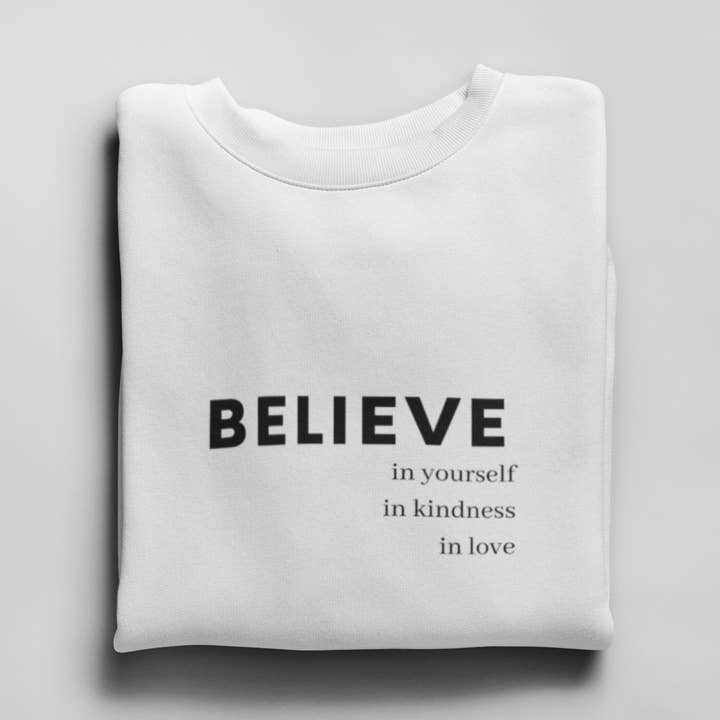 Believe Sweatshirt for wholesale by Ana Brandt Baby
