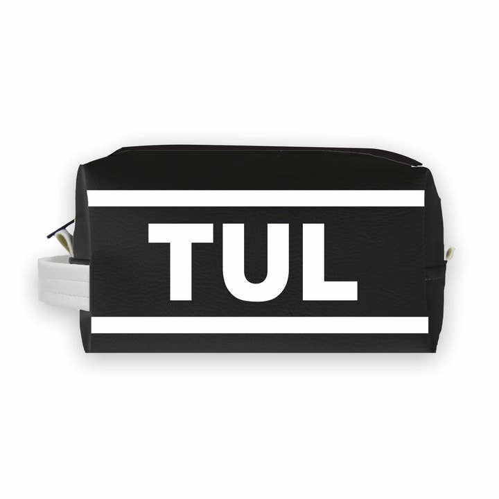 TUL (Tulsa) City Abkürzung Travel Dopp Kit Kosmetiktasche für den Großhandel von Anne Cate
