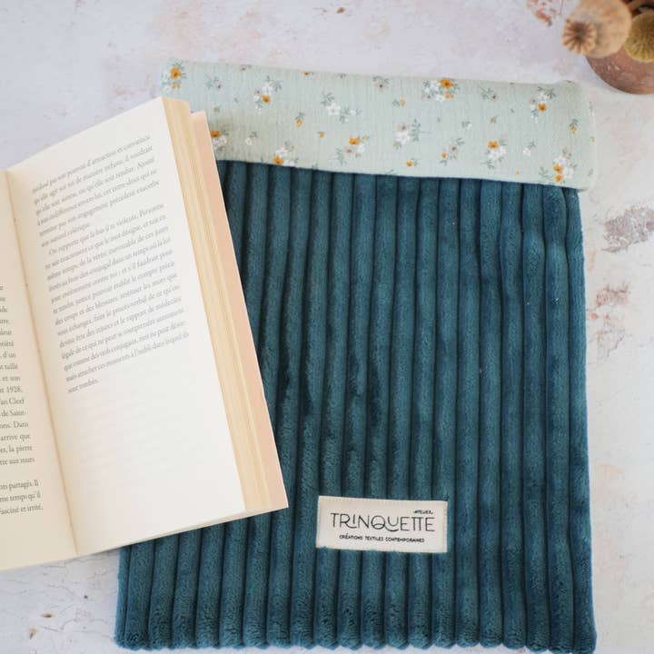 Trinquette Atelier - Wholesale Book Cover - Velvet Book Pouch - Paperback Book Size5