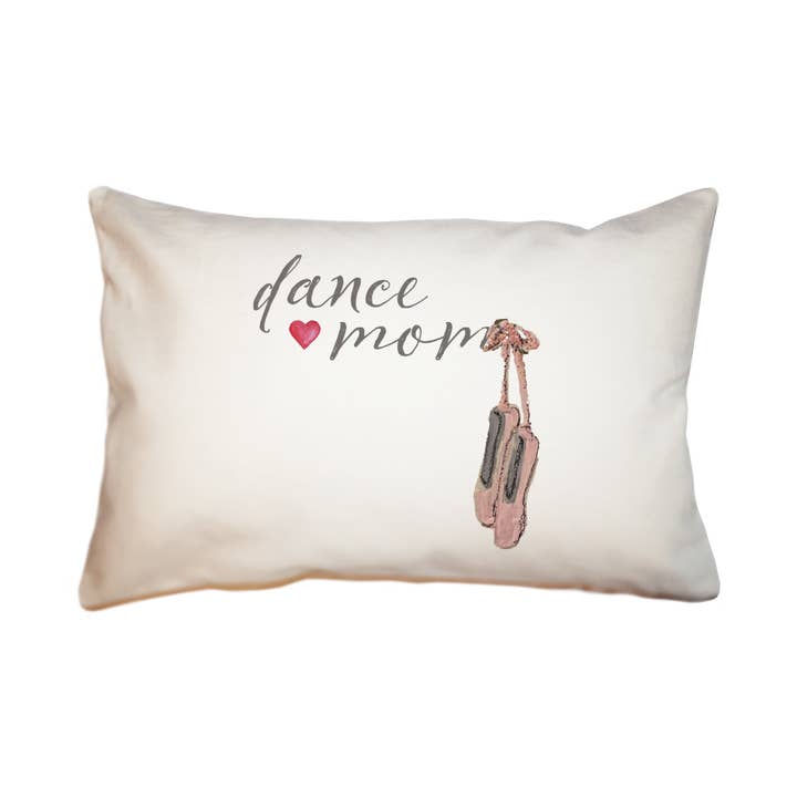 Grand coussin rectangulaire Dance Mom pour la vente par Tina Labadini Designs
