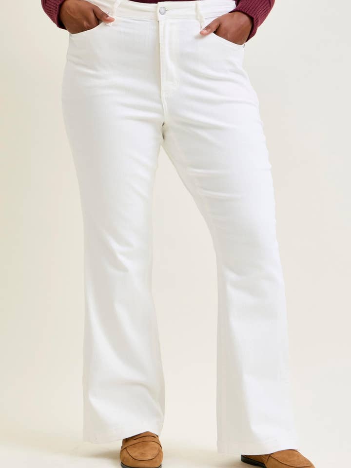 HW Side Slit SlIm Boot - PLUS for wholesale by Judy Blue Jeans