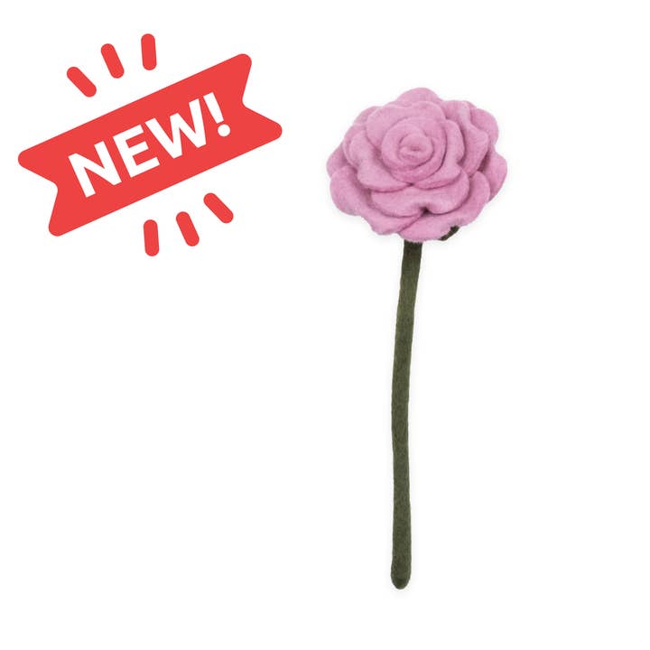 Global Goods Partners - Wholesale Artificial Flowers - Felt Blooming Rose2