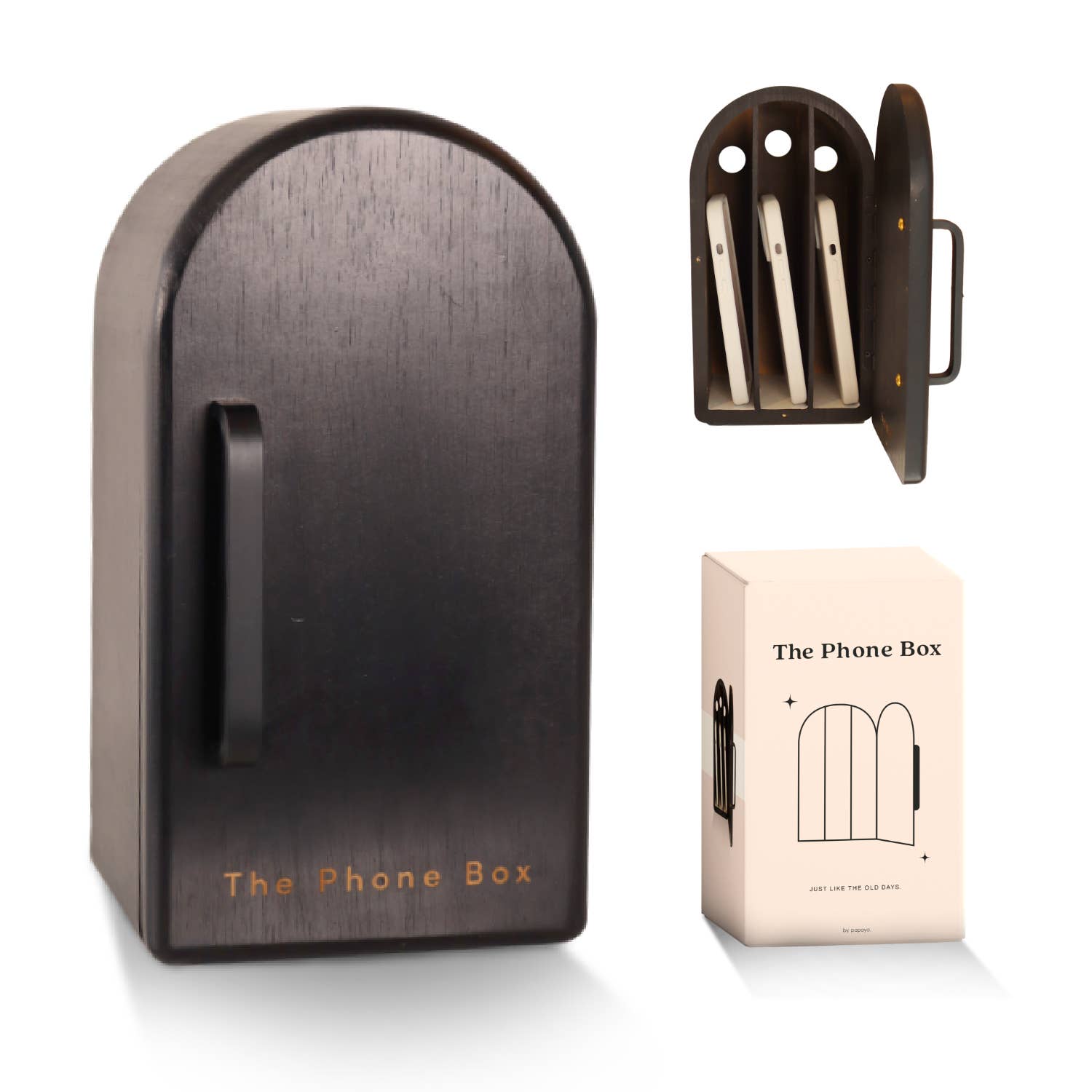 The Phone Box - Onyx Black for wholesale by The Phone Box
