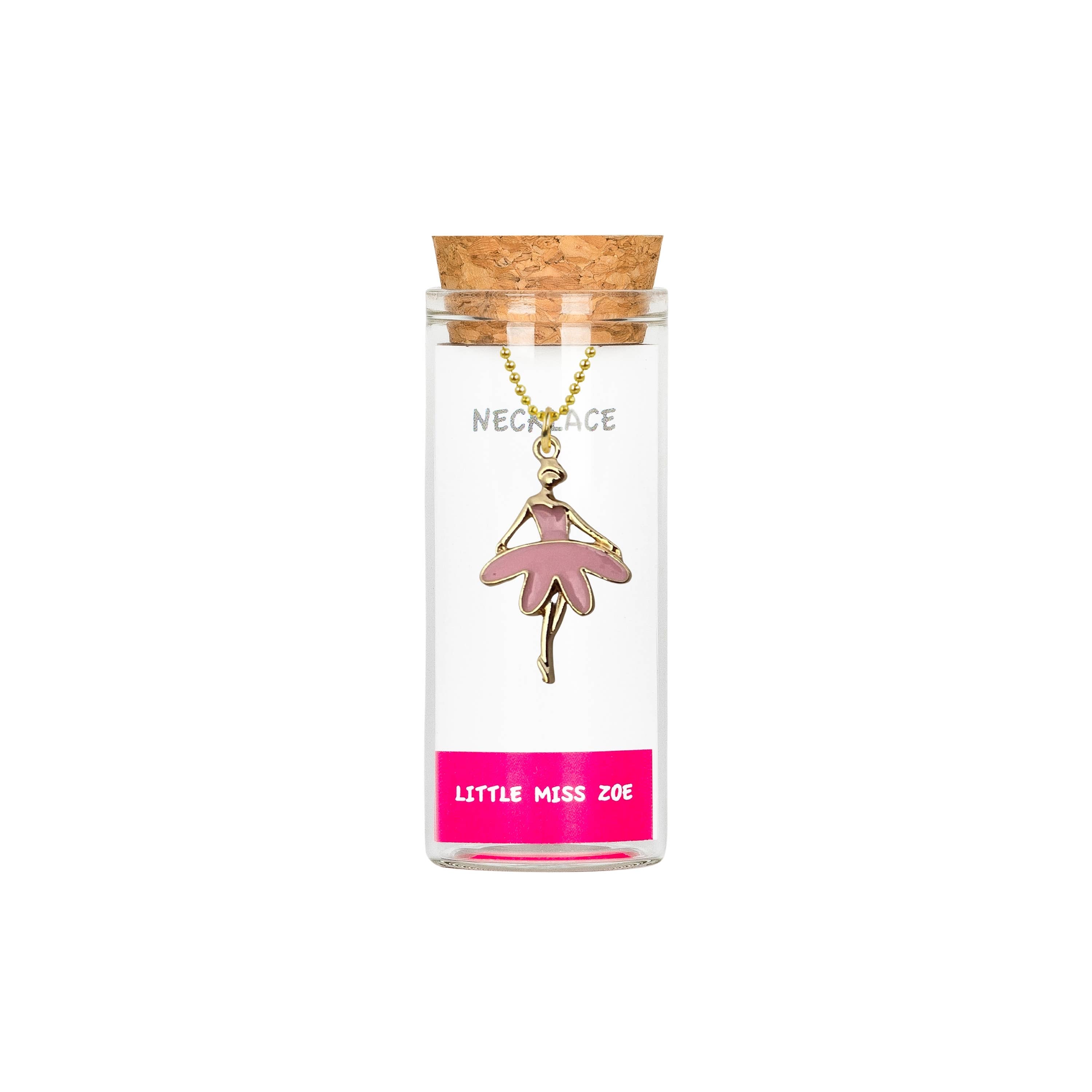 Little Miss Zoe - Wholesale Kids Necklace - Kids - Kids Charm Necklace in a glass bottle14