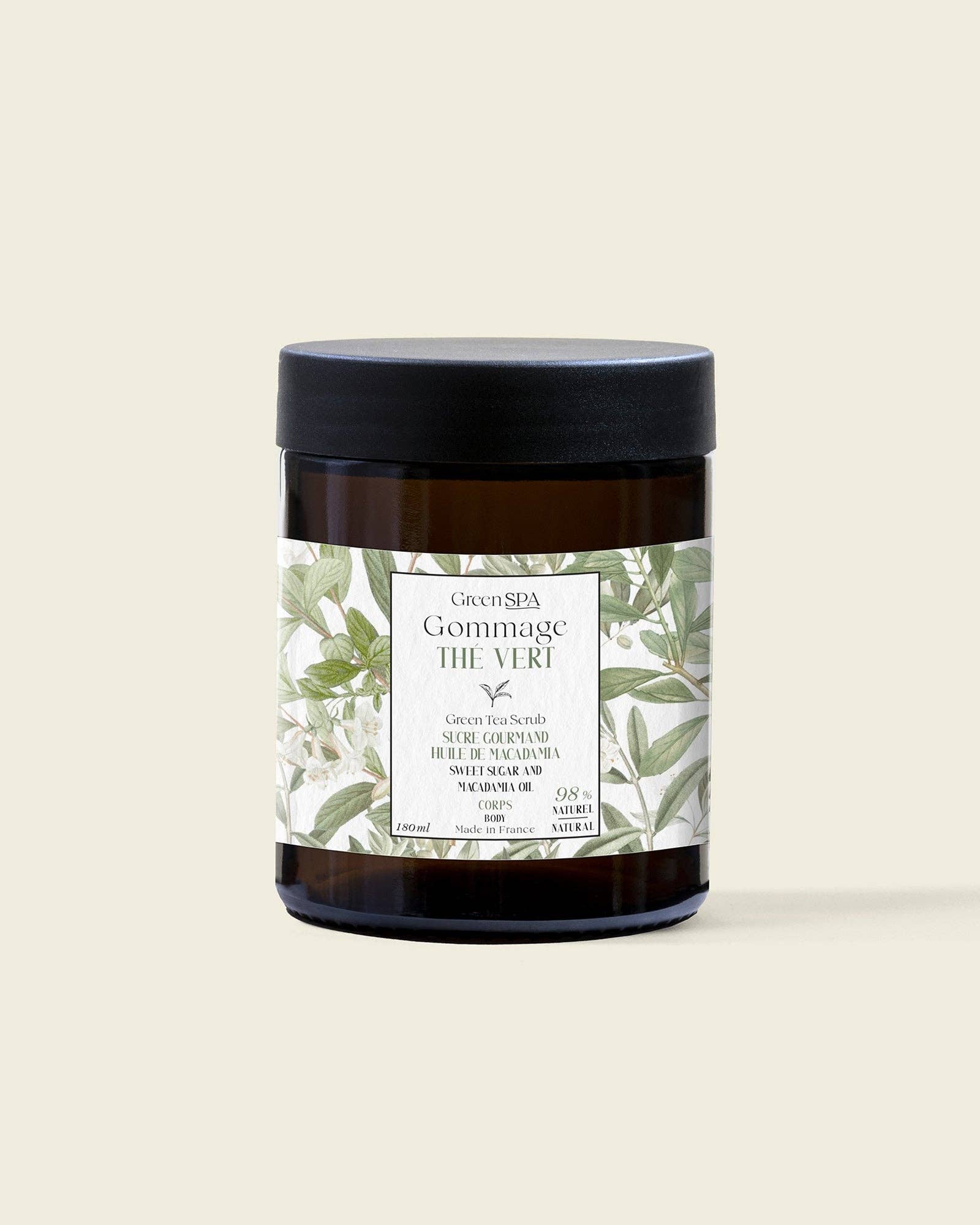 Green Spa - Wholesale Body Scrub/Exfoliant - Green Tea Sugar Scrub1