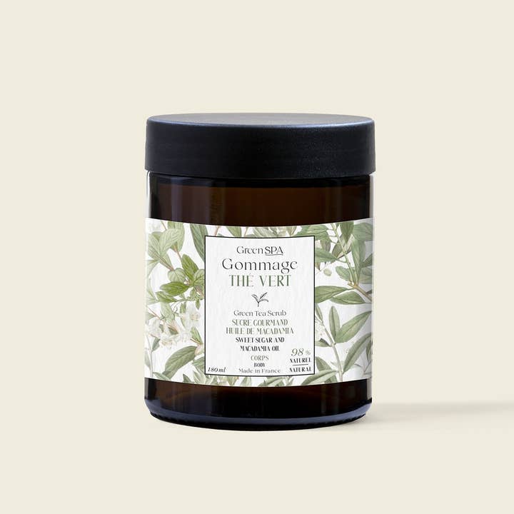 Green Spa - Wholesale Body Scrub/Exfoliant - Green Tea Sugar Scrub1