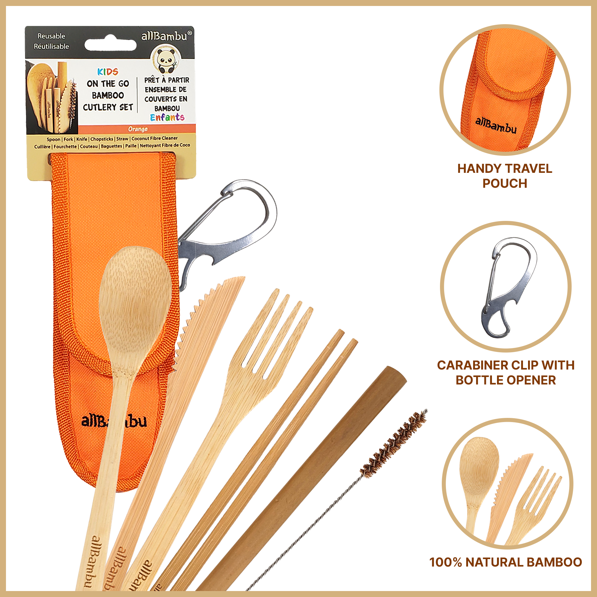 allBambu Inc – Engroshandel Bestiksæt – Børn og baby – Bambusbestik sæt til børn2
