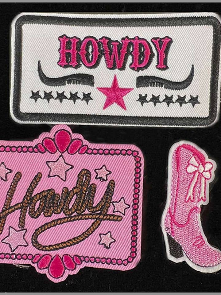 HOWDY PATCHES, SORTIERT, 62-0113 für den Großhandel von anbfashion