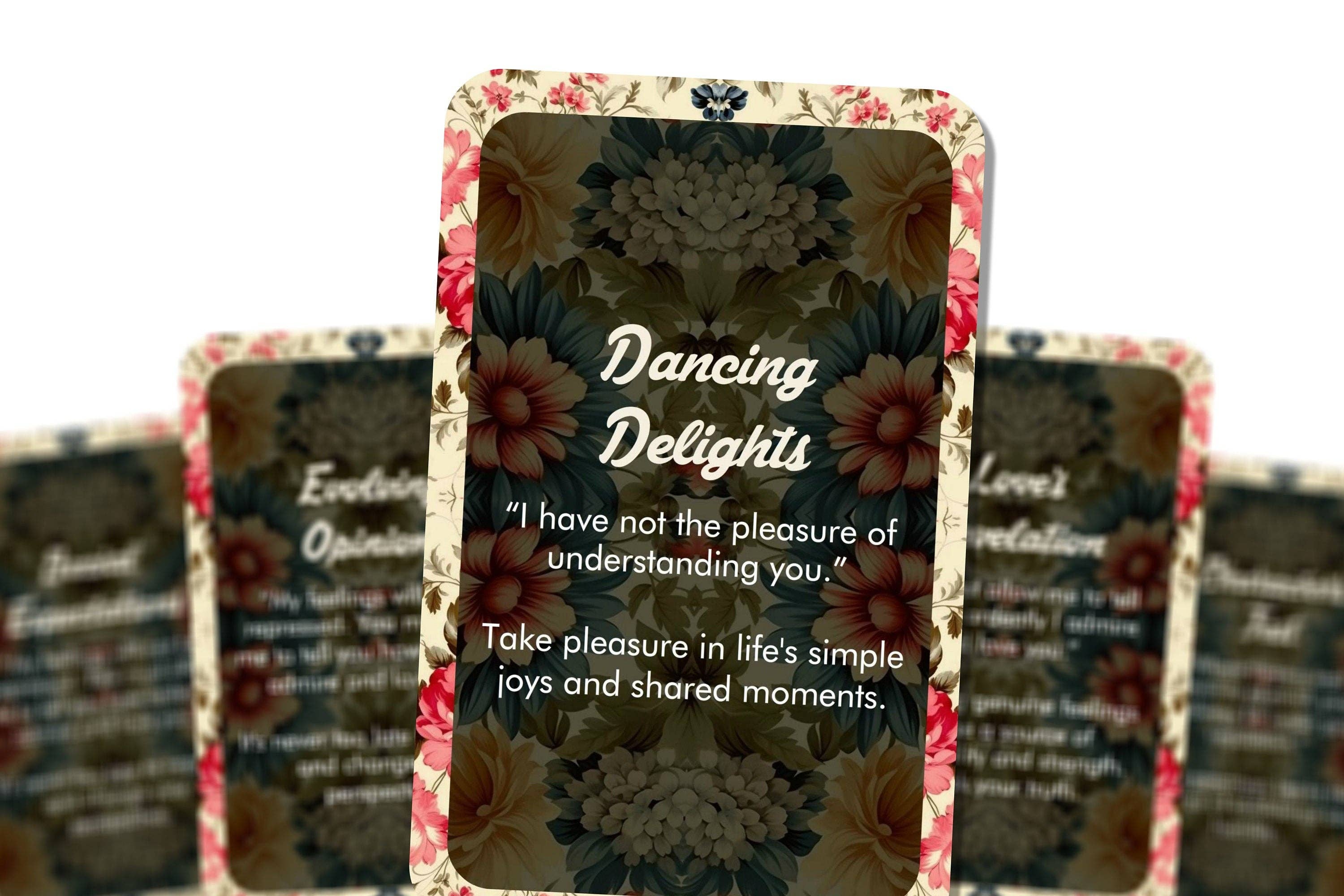 IBIZA TAROT - Wholesale Tarot Cards - Pride and Prejudice Oracle Based on Jane Austen's Novel2