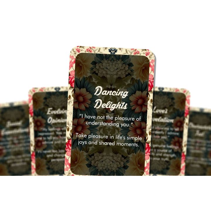 IBIZA TAROT - Wholesale Tarot Cards - Pride and Prejudice Oracle Based on Jane Austen's Novel2