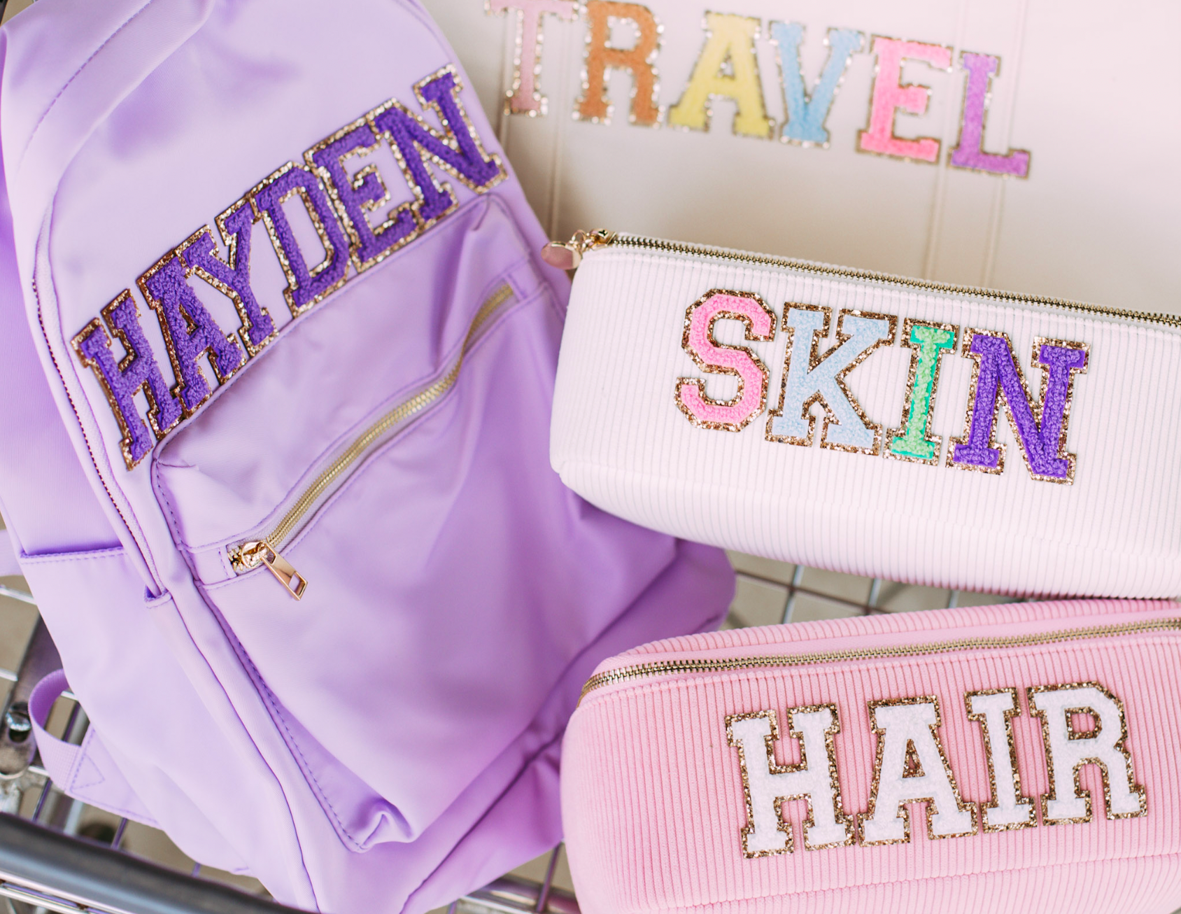 Beige Nylon Backpacks for wholesale on Faire30