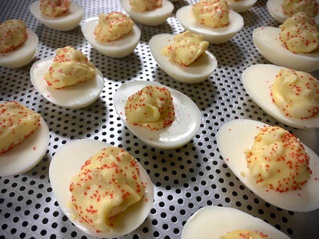 O'Shea's Candies Sweet Shop - Wholesale Chocolate Covered Sweets - O'Deviled Eggs - White Chocolate Single1