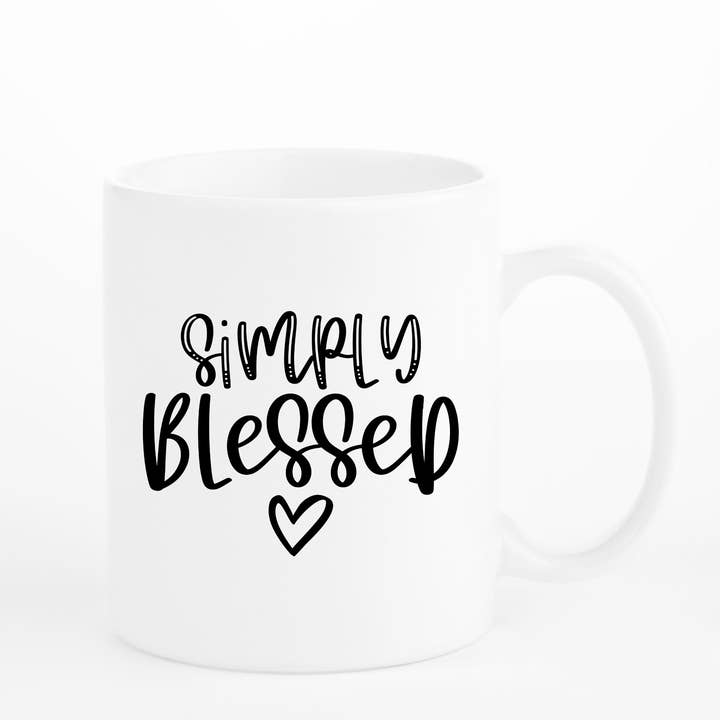 Simply Blessed Mug for wholesale by Seven77nine