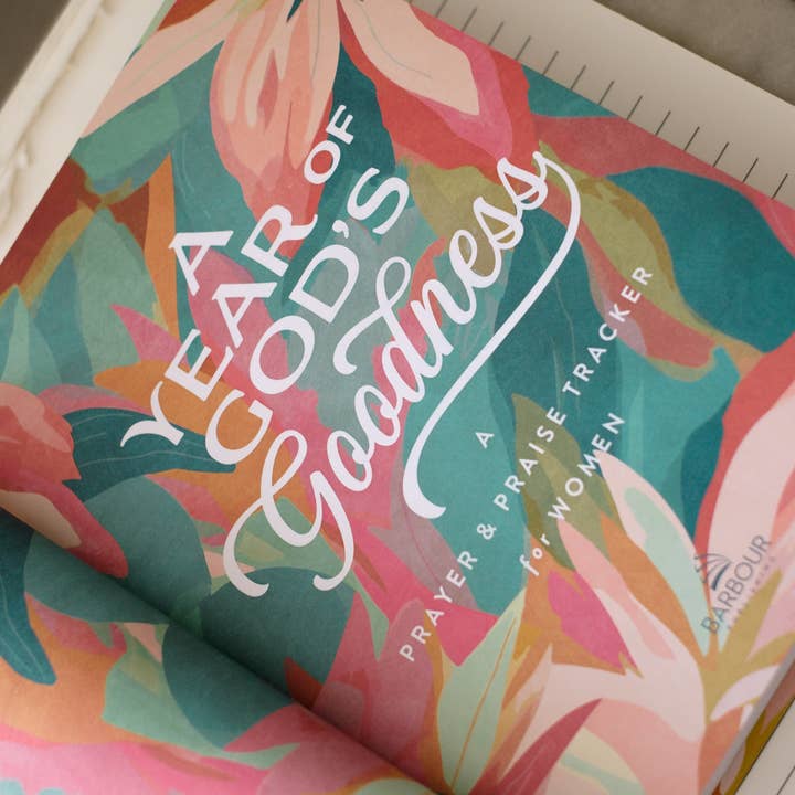 Barbour Publishing, Inc. - Wholesale Journal/Diary - A Year of God's Goodness:A Prayer & Praise Tracker for Women