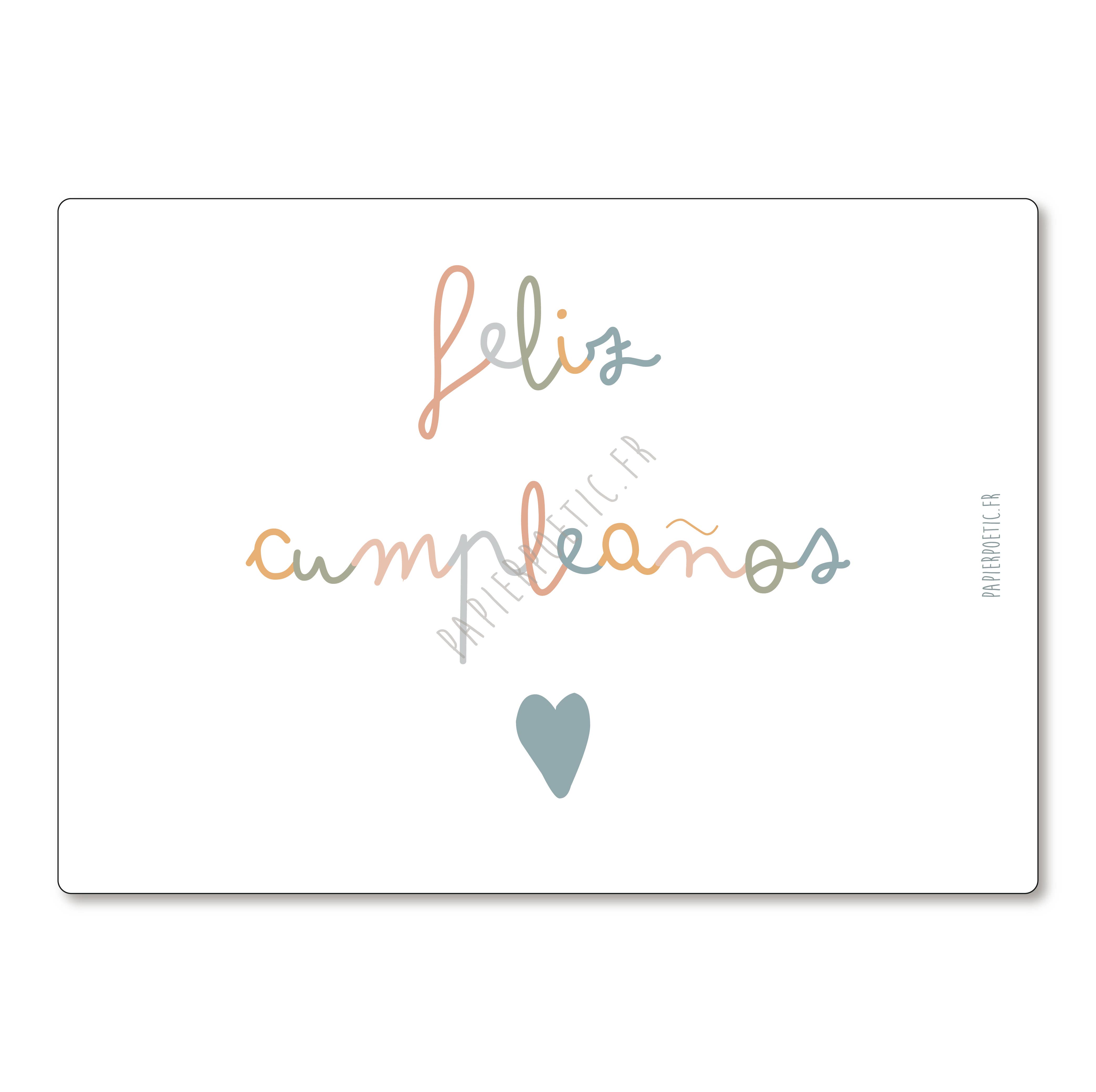 Papier Poetic – wholesale Födelsedagskort – Födelsedagskort « Happy Birthday » på flera språk2