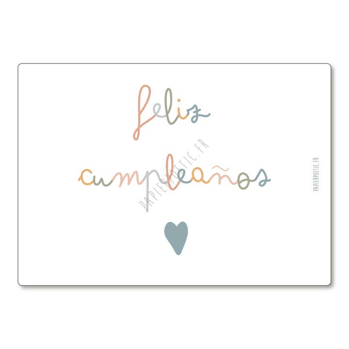 Papier Poetic – wholesale Födelsedagskort – Födelsedagskort « Happy Birthday » på flera språk2