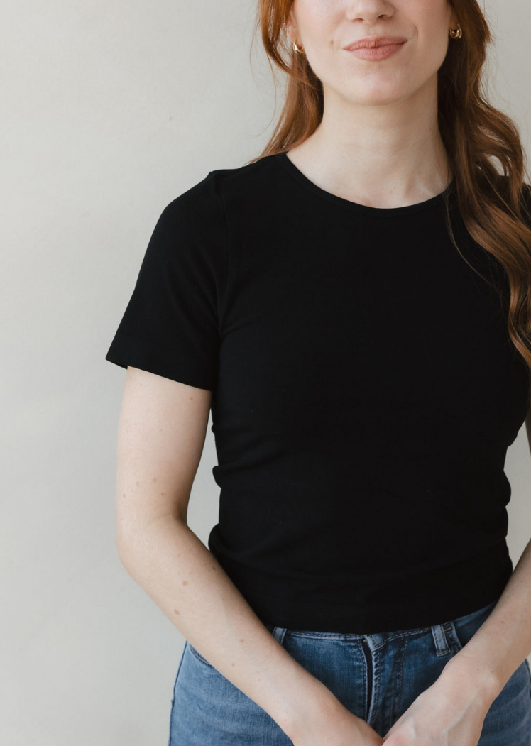 ELIETIAN – wholesale Knit top – Women's – Short Sleeve Waist Length Top51