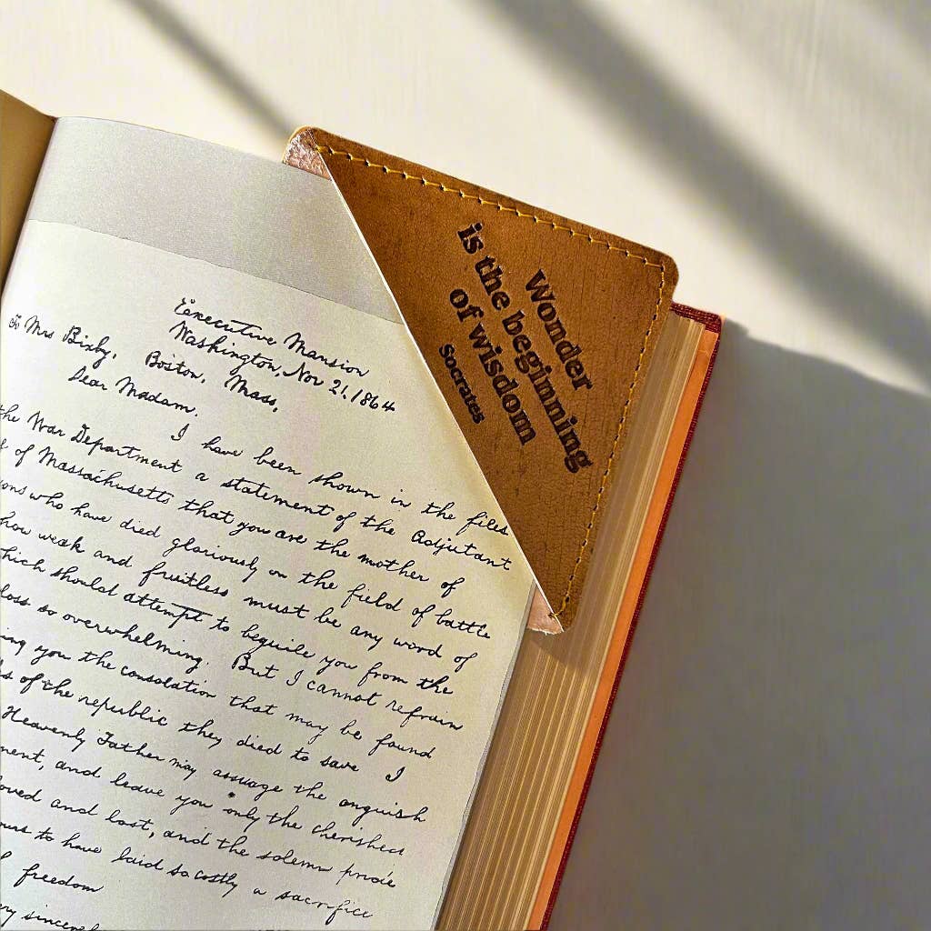 Soothi | Containers Of Creativity - Wholesale Bookmark - Square Leather Bookmarks10