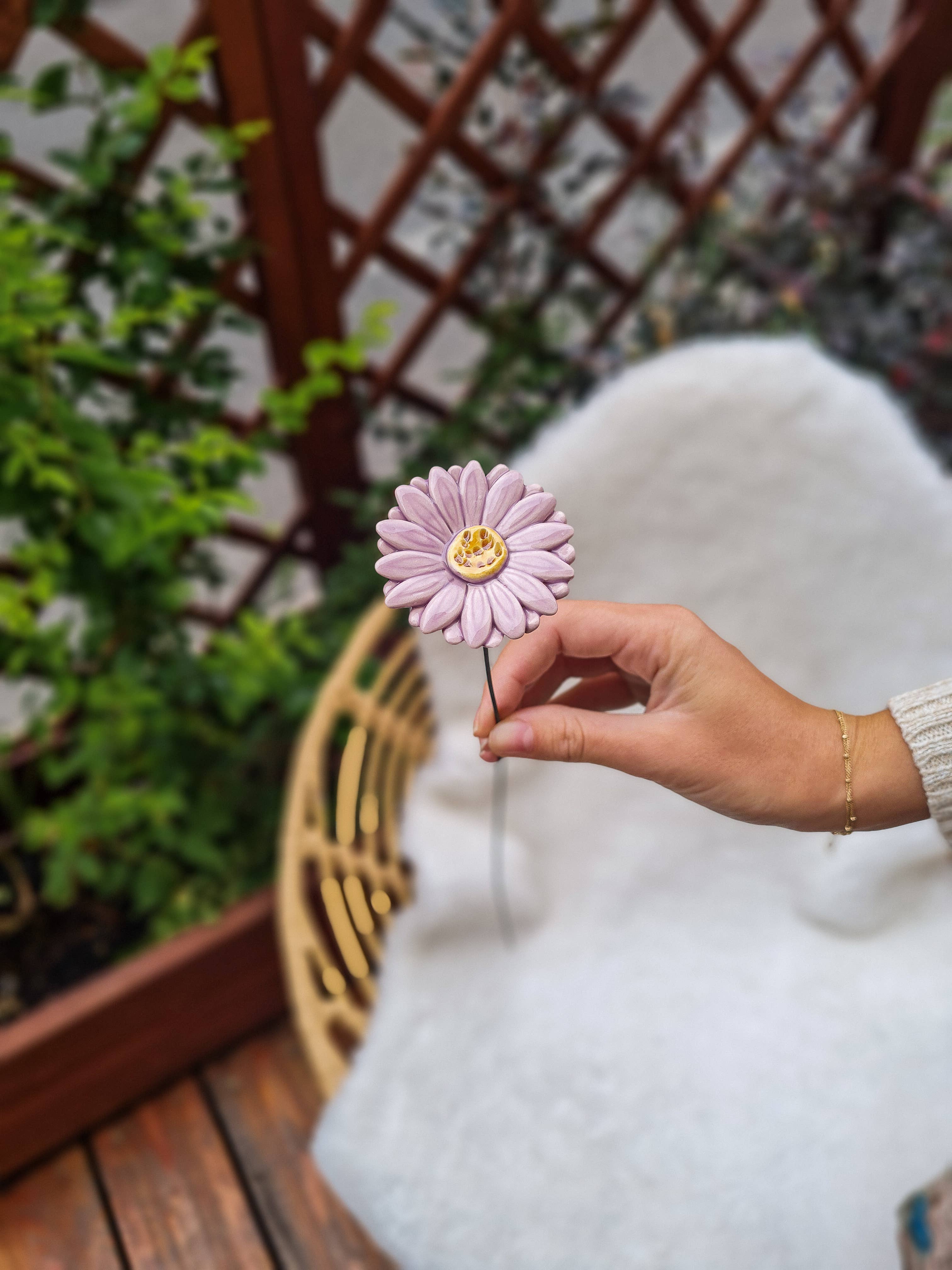 NaturoTheke – wholesale Artificial flowers – Gerbera diameter approx. 5 cm | 39 cm stem4