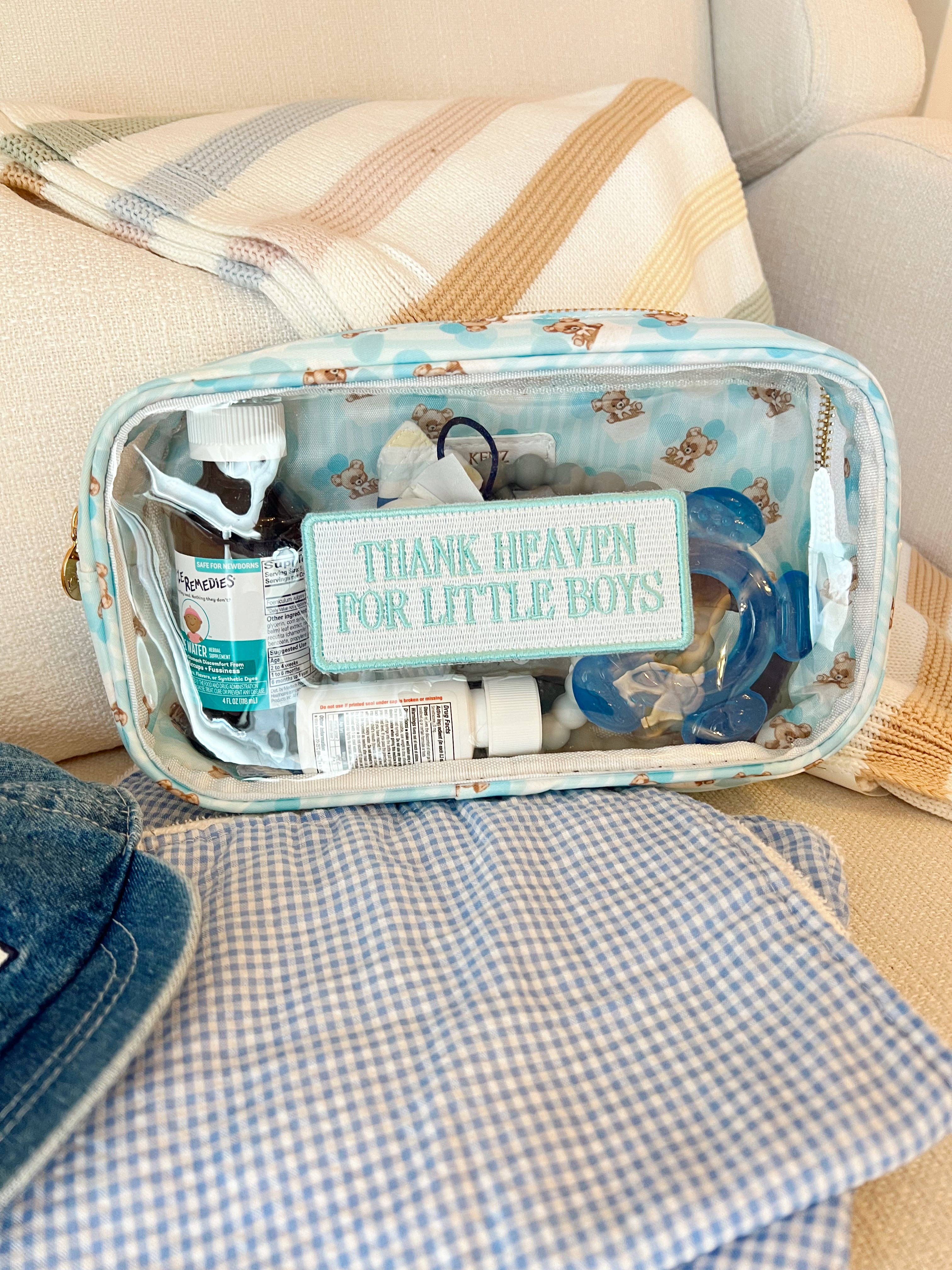 KENZKUSTOMZ - Wholesale Makeup/Cosmetic Bag - Thank Heaven - Medium Clear Bag1