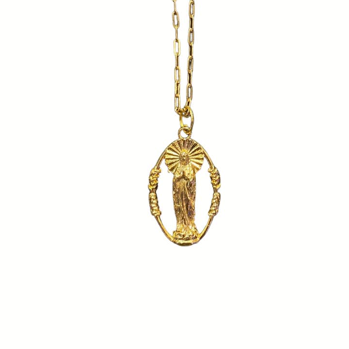 Fascinato - Wholesale Pendant/Charm Necklace - Necklace Maria - Gold Plated
