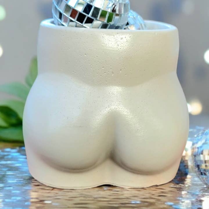 Fern and Folk - Wholesale Plant Pot - Booty Pot | Butt Pot | Butt Planter | Cement pot for plant0