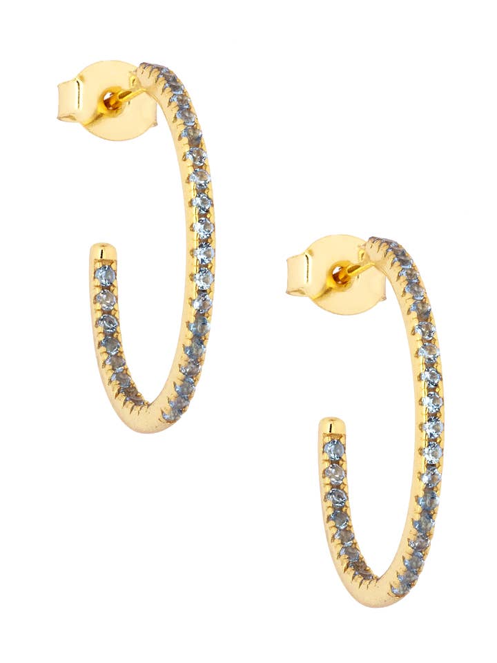 Grote hoepels met zirkonia voor wholesale door Atelier18