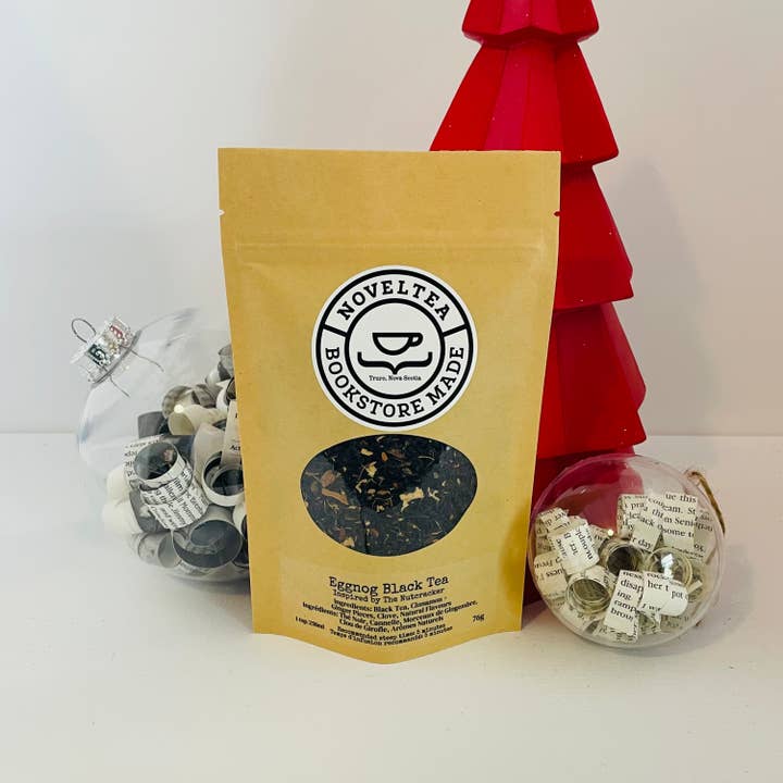 NovelTea Bookstore & Gifts - Wholesale Loose Tea - The Nutcracker Inspired - Eggnog BLACK TEA
