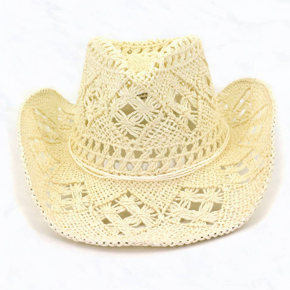 Suzie Q USA - Wholesale Straw Hat - Women's - Western Style Cowboy Handmade Woven Straw Hat9