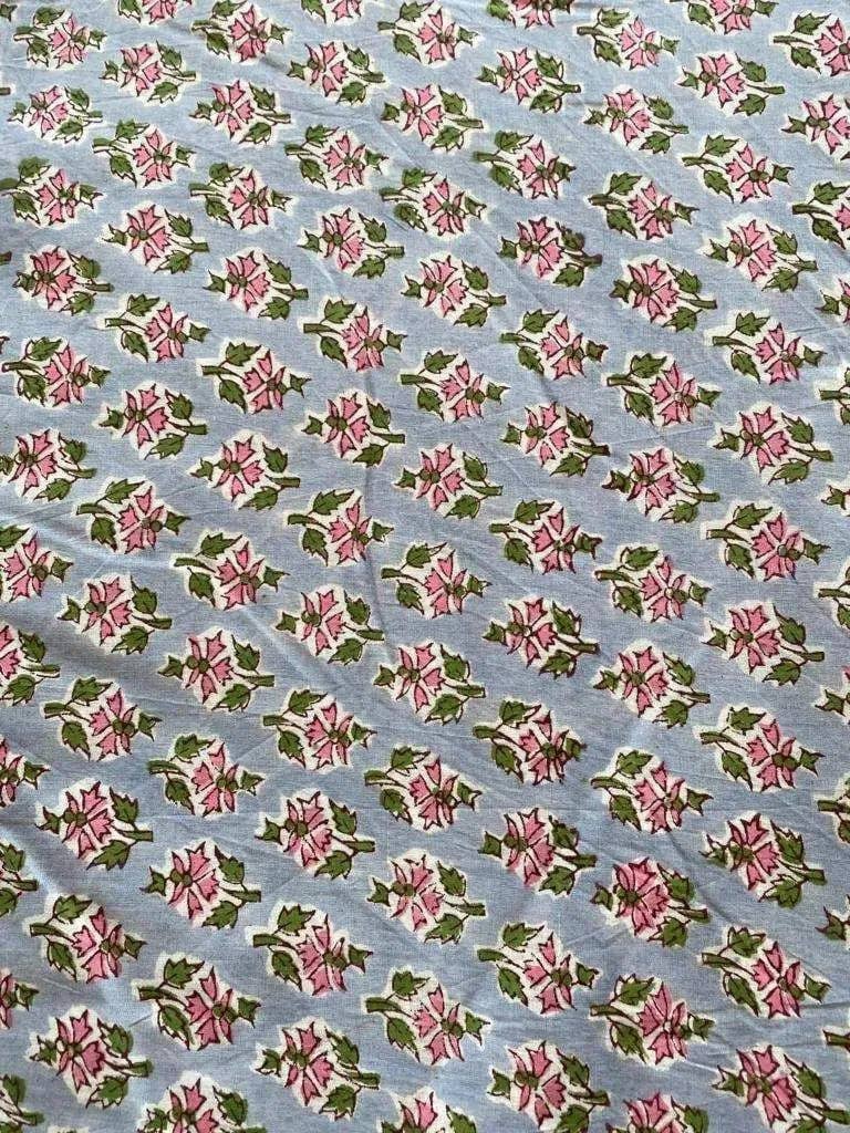 Thread To Form - Wholesale Tablecloth - Ila Indian Cotton Block Print Fabric3