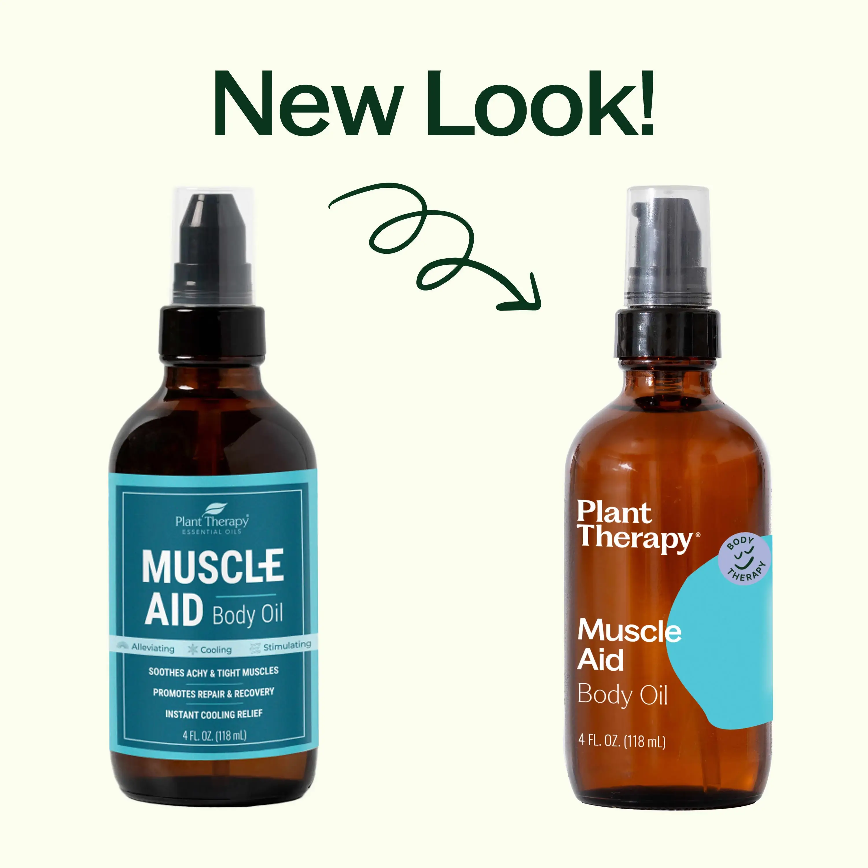 Plant Therapy - Wholesale Bath/Body Oil - Muscle Aid Body Oil 4 oz1