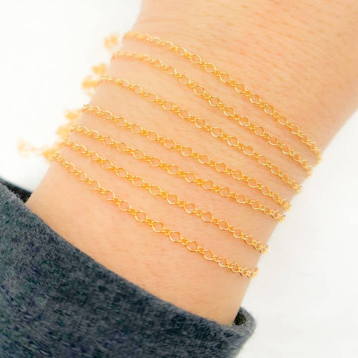 Jewels & Chains - Vente Collier maille et chaîne - Chaîne torsadée en câble plaqué or 14K 13MQGF.1