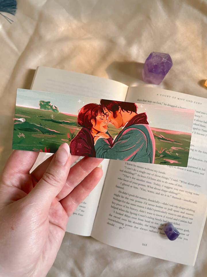 Pride and Prejudice Bookmark for wholesale by Brittany Keller Art