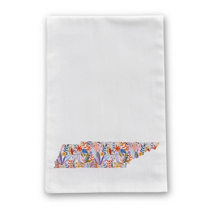 Torchon Floral Tennessee Shape pour la vente par Barrel Down South