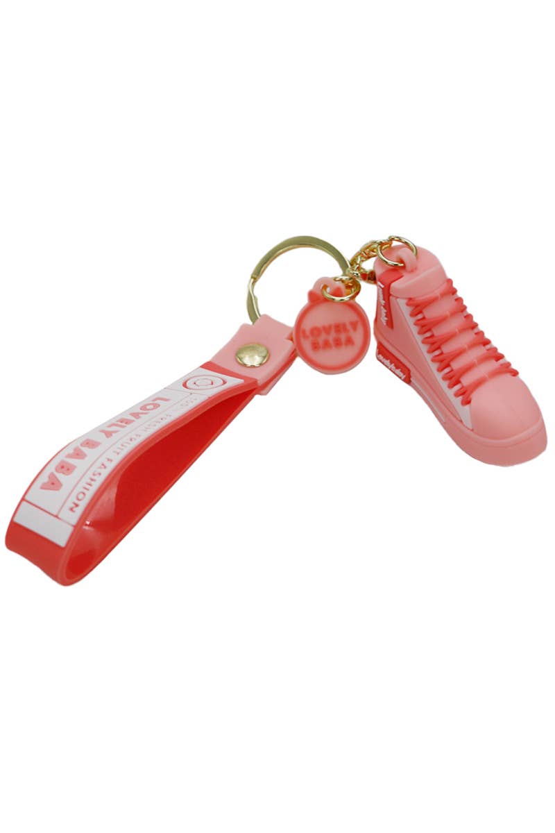 Cap Zone - Wholesale Keychain - Women's - Fruity High-Top Sneakers 3D Silicone Key Chain1